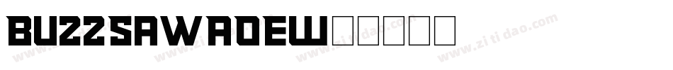 BuzzSawAOE字体转换
