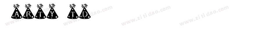 PartyStd字体转换