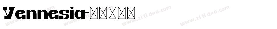 Vennesia字体转换