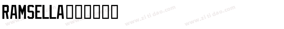 Ramsella字体转换