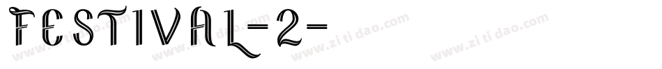 Festival-2字体转换