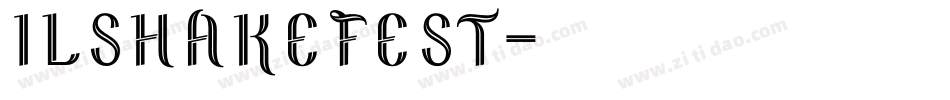 ILShakeFest字体转换