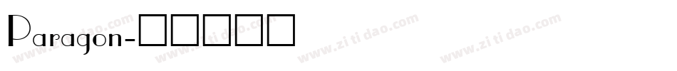 Paragon字体转换