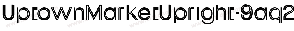 UptownMarketUpright-9aq2字体转换