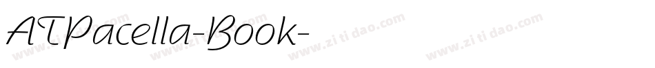 ATPacella-Book字体转换