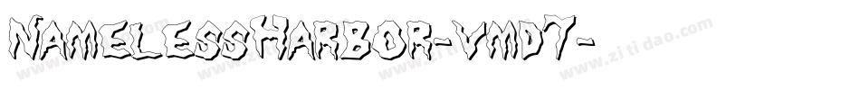 NamelessHarbor-vmd7字体转换