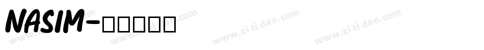 Nasim字体转换