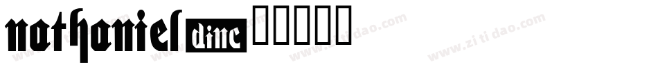 Nathaniel字体转换
