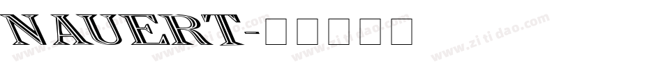 NAUERT__字体转换
