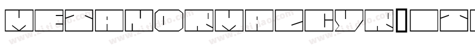 MetaNormalCyr-ItalicCaps字体转换