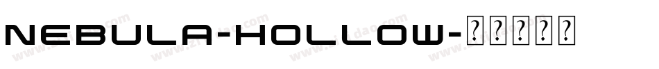 Nebula-Hollow字体转换