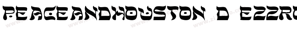 PeaceAndHouston3D-eZZrO字体转换