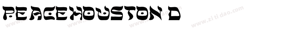 peacehouston3d字体转换