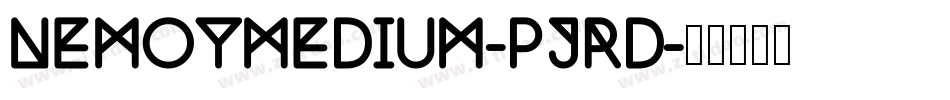NemoyMedium-pjrD字体转换