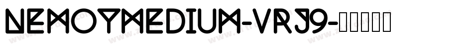 NemoyMedium-vrJ9字体转换