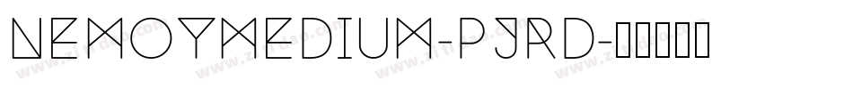 NemoyMedium-pjrD字体转换