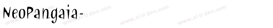 NeoPangaia字体转换