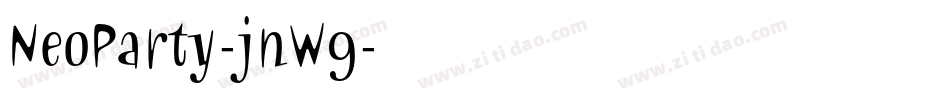 NeoParty-jnW9字体转换