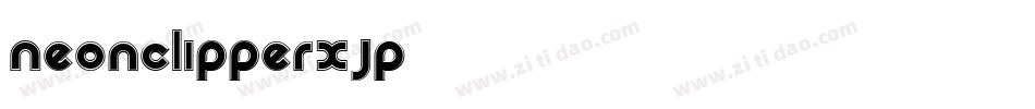 Neonclipper-X5JP字体转换