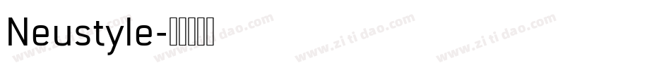Neustyle字体转换