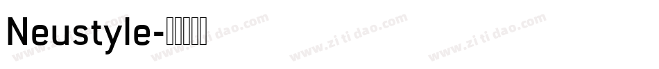 Neustyle字体转换