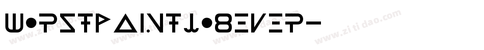 WorstPaintJobEver字体转换