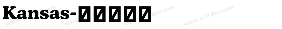 Kansas字体转换