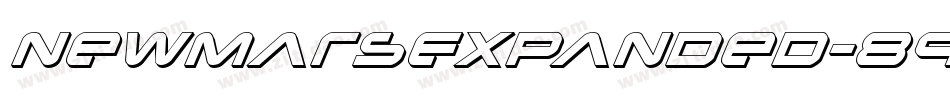 NewMarsExpanded-898B字体转换