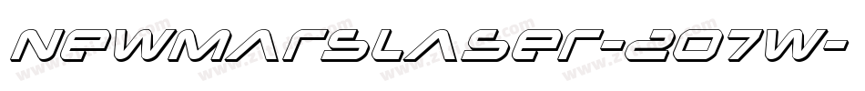 NewMarsLaser-2o7w字体转换