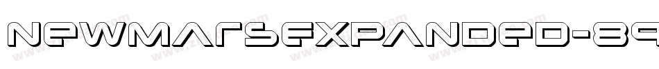 NewMarsExpanded-898B字体转换