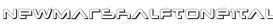 NewMarsHalftoneItalic-MKYx字体转换 NewMarsHalftoneItalic-MKYx字体转换
