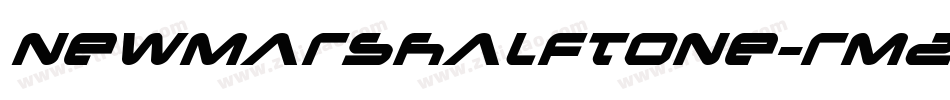 NewMarsHalftone-rM29字体转换