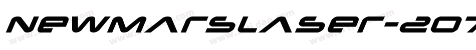 NewMarsLaser-2o7w字体转换