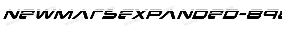 NewMarsExpanded-898B字体转换