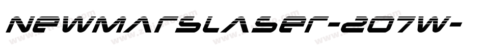 NewMarsLaser-2o7w字体转换