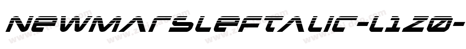 NewMarsLeftalic-l1Z0字体转换
