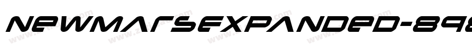 NewMarsExpanded-898B字体转换