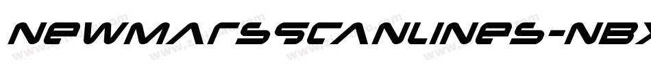 NewMarsScanlines-nBx0字体转换