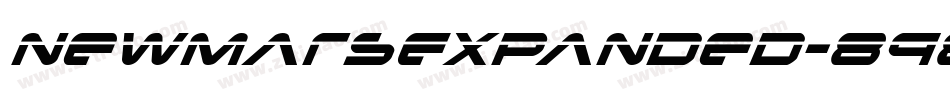 NewMarsExpanded-898B字体转换