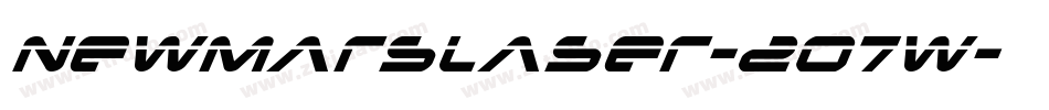 NewMarsLaser-2o7w字体转换