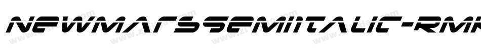 NewMarsSemiItalic-RmK6字体转换