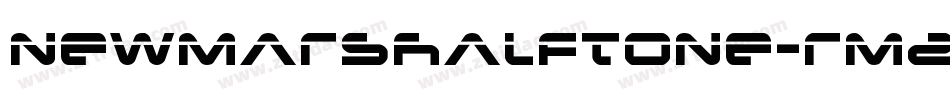 NewMarsHalftone-rM29字体转换