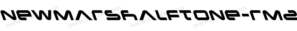 NewMarsHalftone-rM29字体转换