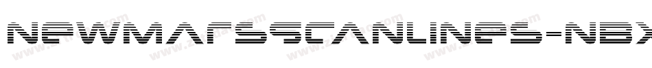 NewMarsScanlines-nBx0字体转换