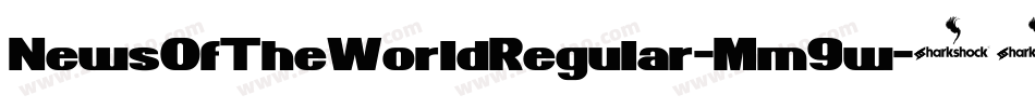 NewsOfTheWorldRegular-Mm9w字体转换