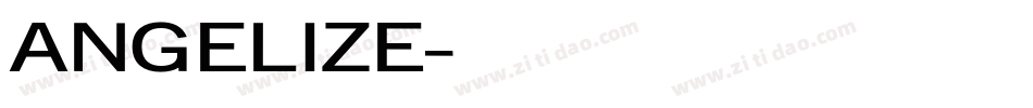 ANGELIZE字体转换