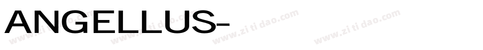 ANGELLUS字体转换