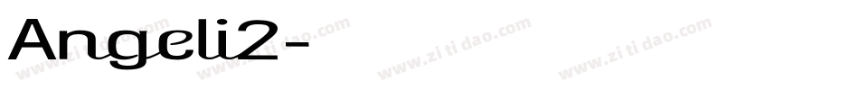 Angeli2字体转换