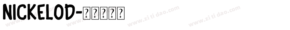 NICKELOD字体转换
