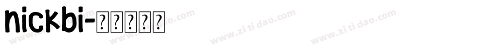 nickbi字体转换